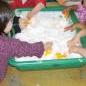 Sensory Play with Snow